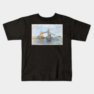 Tower Bridge London Kids T-Shirt